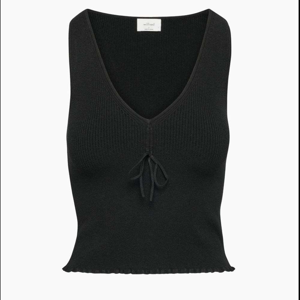 Wilfred- Agostino black tank top